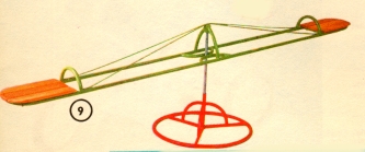 Stojanová houpačka otočná