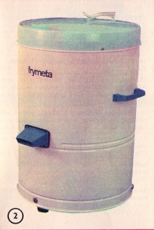 Frymeta—elektrická odstředivka prádla typ OB 10