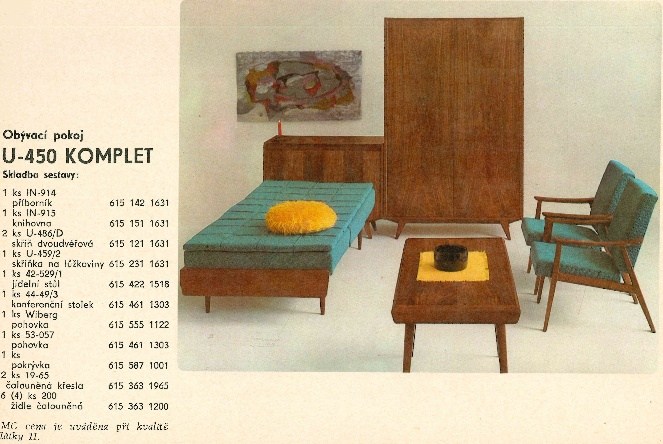 Obývací pokoj U-450 KOMPLET