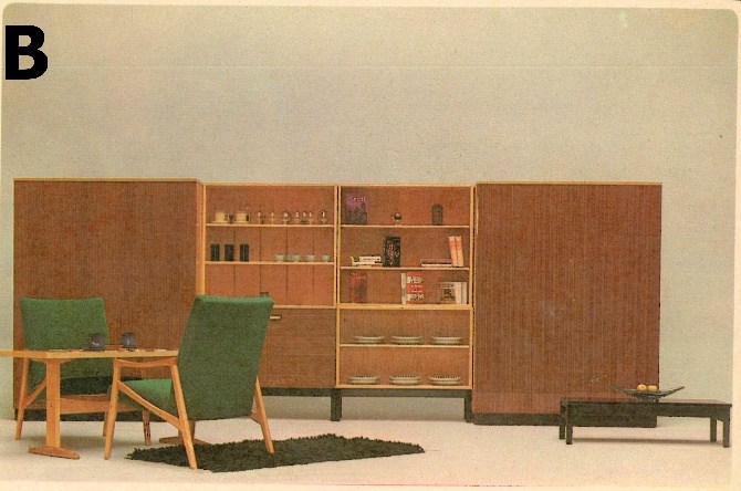 Obývací pokoj U-550 A jasan