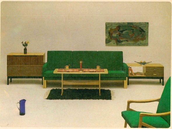 Obývací pokoj U-550 A jasan