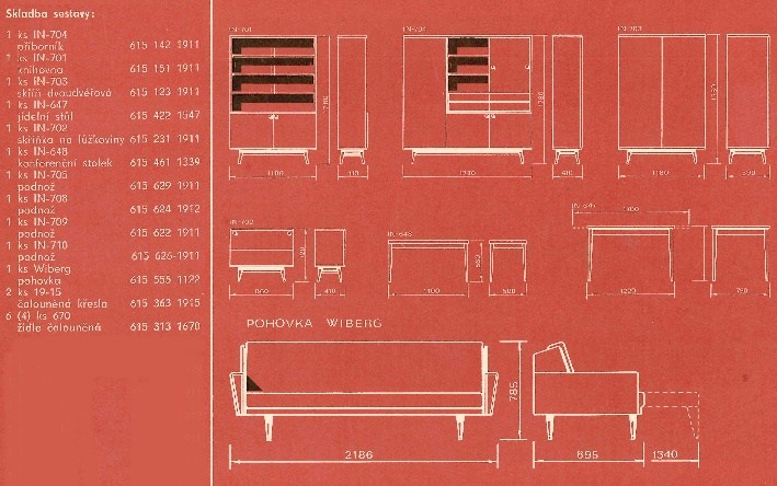 Obývací pokoj KOMFORT
