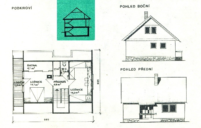 Domek MONTI RD-102 (var.104)