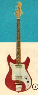 Elektrofonická kytara Basso — Pampero