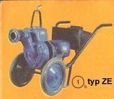 FEKA 03 - ZE - čerpadlo s elektrom. na dvouk. podvozku H